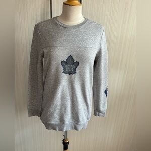 Adidas- NHL‎ Women’s Toronto Maple Leafs Tunic Grey Logo on Front